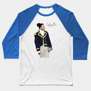 Hamilton Lafayette Daveed Diggs Baseball T-Shirt