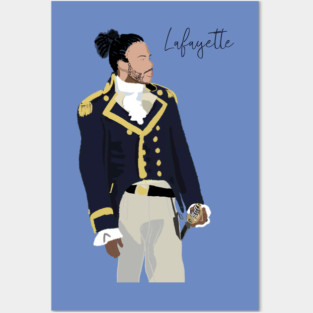 Hamilton Lafayette Daveed Diggs Posters and Art