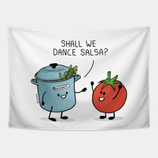 Shall we dance Salsa? Tapestry