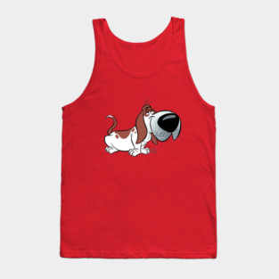 CARTOON BASSET HOUND Tank Top