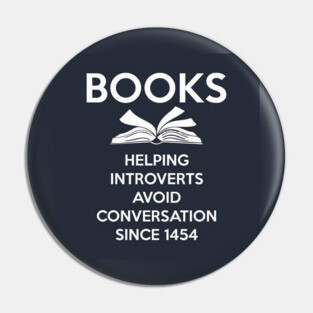 BOOKS: helping introverts since 1454 Pin