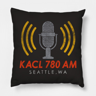 KACL 780 AM Vintage Version Pillow