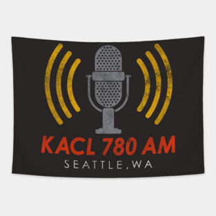 KACL 780 AM Vintage Version Tapestry