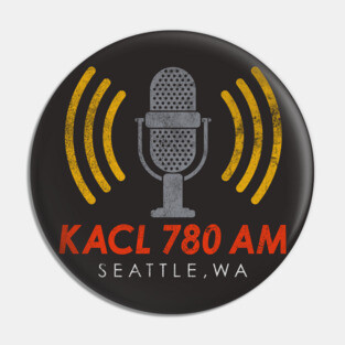KACL 780 AM Vintage Version Pin