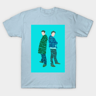 Oasis Liam and Noel Music Artwork T-Shirt