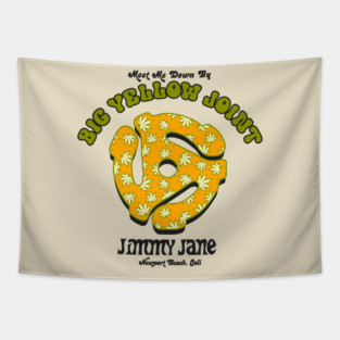 Big Yellow Joint Tapestry