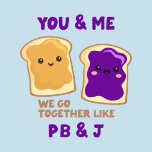 pbj you & me (grape) T-Shirt