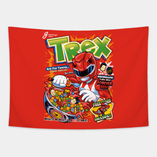 TRex Cereal Tapestry