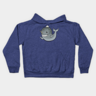 Narwhal Color Kids Hoodie