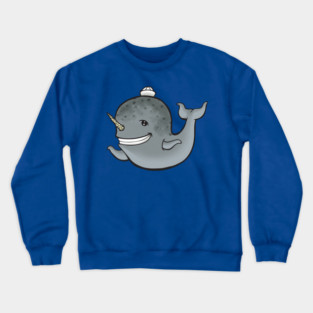 Narwhal Color Crewneck Sweatshirt