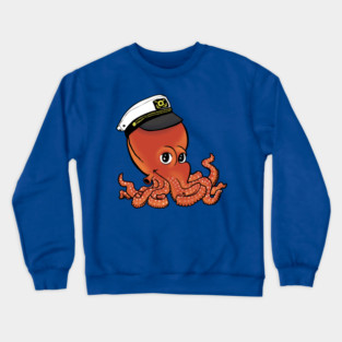 CAPTAIN OCTOPUS COLOR Crewneck Sweatshirt
