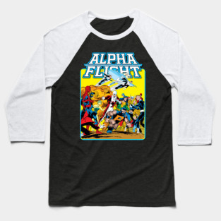 Alpha Flight exclusive Baseball T-Shirt