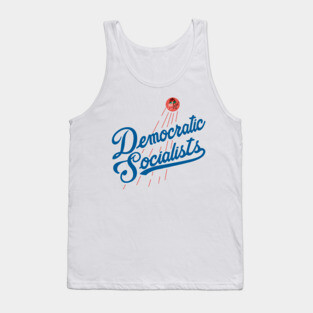 LA Democratic Socialists White Tank Top