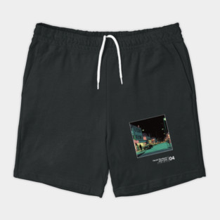 Haruki Murakami - Minimalist Style Graphic Artwork Shorts