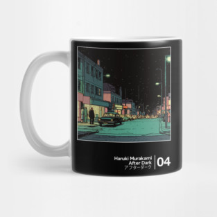 Haruki Murakami - Minimalist Style Graphic Artwork Mug