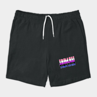 Human Gender Fluid Shorts