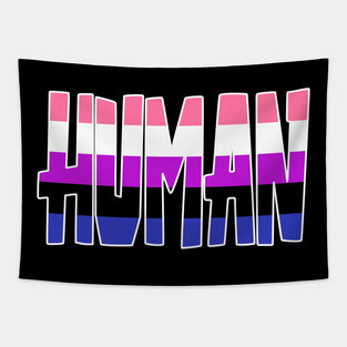 Human Gender Fluid Tapestry
