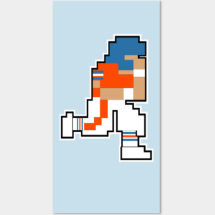 Tecmo Bowl Denver 8-bit DEN Posters and Art