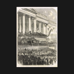 Second inauguration Abraham Lincoln 1865 T-Shirt
