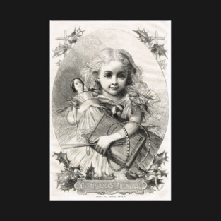 Victorian Child Christmas Presents 1862 T-Shirt