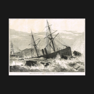 Wreck of St Lawrence on Paternoster Reef T-Shirt