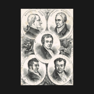 Heroes of the Slave trade abolition movement T-Shirt