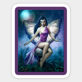 Moon Fairy Sticker