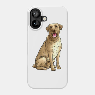 Yellow Labrador Retriever Dog Yellow Lab Phone Case