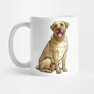 Yellow Labrador Retriever Dog Yellow Lab Mug