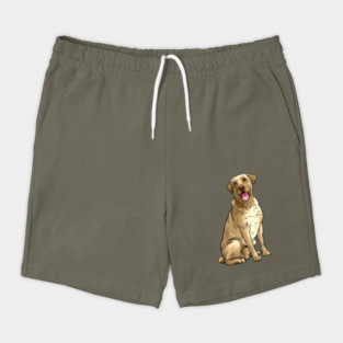 Yellow Labrador Retriever Dog Yellow Lab Shorts