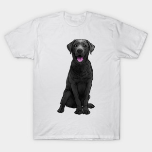 Black Labrador Retriever Dog Black Lab T-Shirt