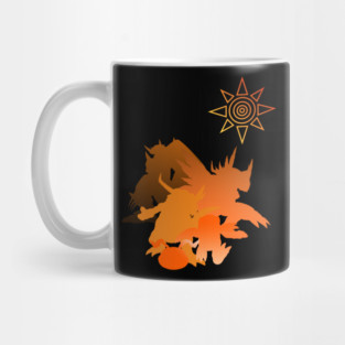 Digimon Crest of Courage Mug