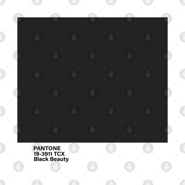 pantone 19-3911 TCX Black Beauty - Pantone 19 3911 Tcx Black
