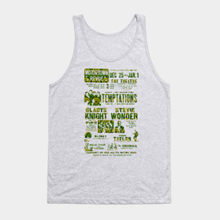Motown Revue poster Tank Top
