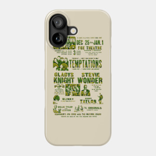 Motown Revue poster Phone Case