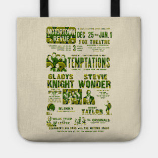 Motown Revue poster Tote
