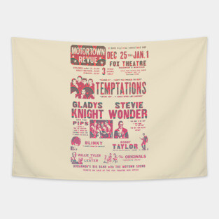 Motown Revue poster Tapestry