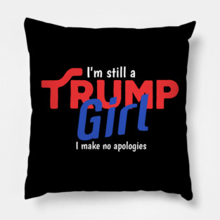 Trump Girl Pillow