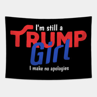 Trump Girl Tapestry