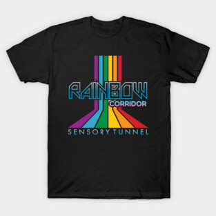Rainbow Corridor Sensory Tunnel T-Shirt