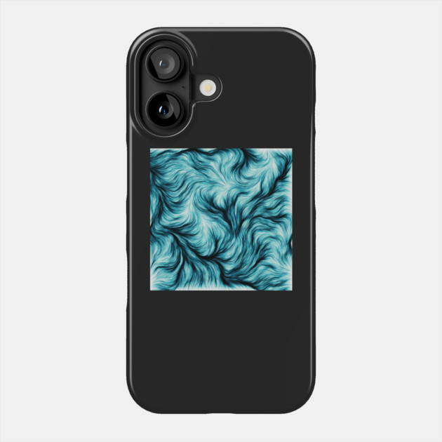 Perlin Noise Art Phone Case by Darksavage