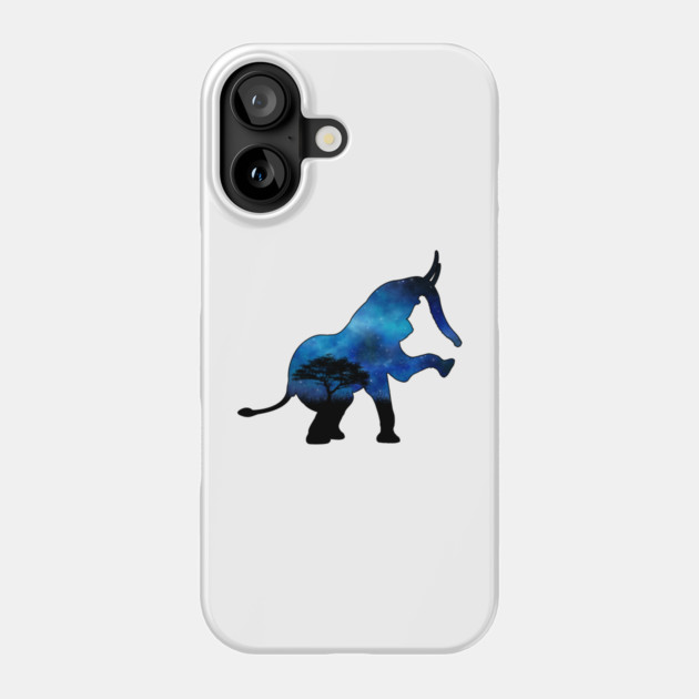 Sky Inside Elephant Phone Case by Darksavage