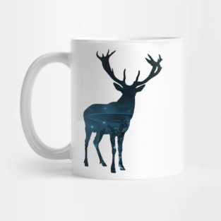 Space Inside deer Mug