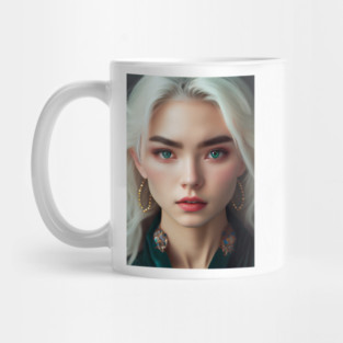 Japanese Beauty Girl in Her Prime Youthful Charm Mug