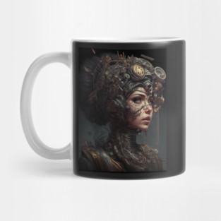 Empress of Envy: The Alien Punk Warrior Queen Mug