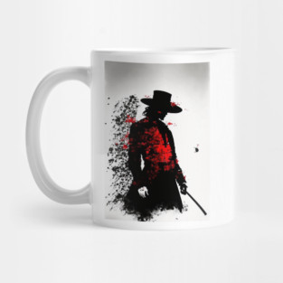The Red, White and Black Samurai: A Tale of Honor and Duty in Feudal Japan Mug