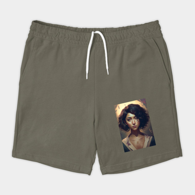 Beauty in Short Waves: The Girl with Wavy Hair by Darksavage