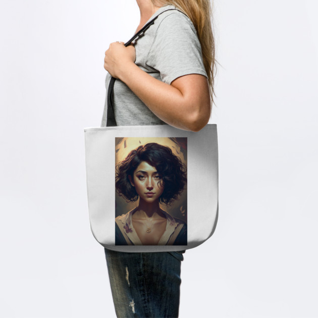 Beauty in Short Waves: The Girl with Wavy Hair by Darksavage