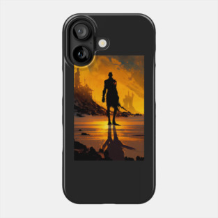 Beyond the Stars: The Alien Bounty Hunter's Deadly Pursuit Phone Case