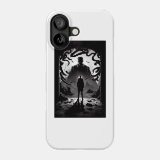 Enigmatic Elegance: The Unsettling Beauty of an Eerie Artistic Masterpiece Phone Case